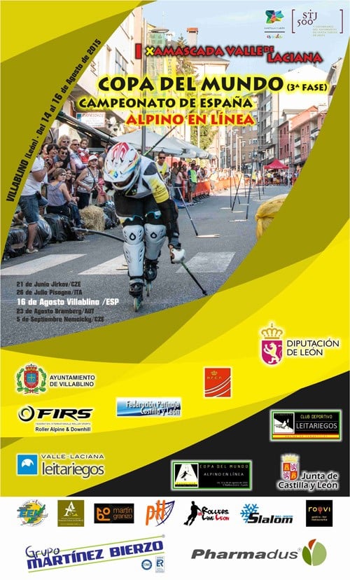 3ème étape de la Coupe du Monde d’Inline Alpine 2015 à Villablino (Espagne)
