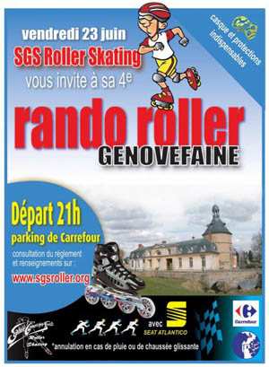 4ème Rando Roller Génovéfaine (91)