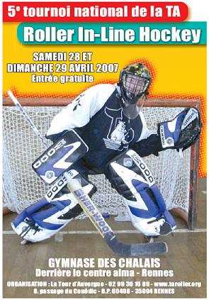 Tournoi national senior 2007 de roller inline hockey à Rennes (35)