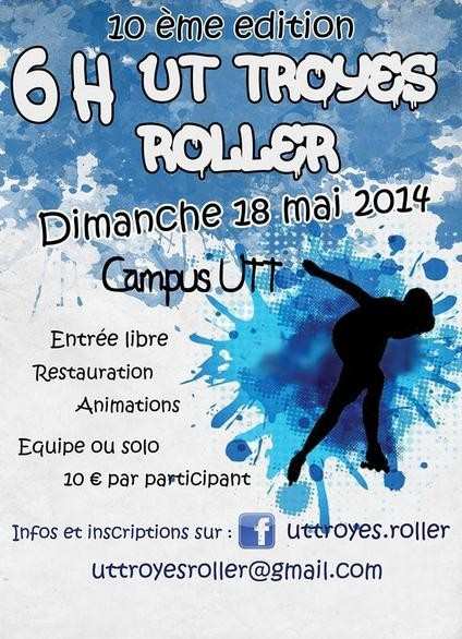 6 heures Roller Troyes 2014