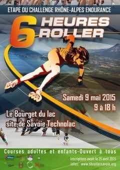 Ouverture des inscriptions aux 6 heures Roller de Savoie 2015