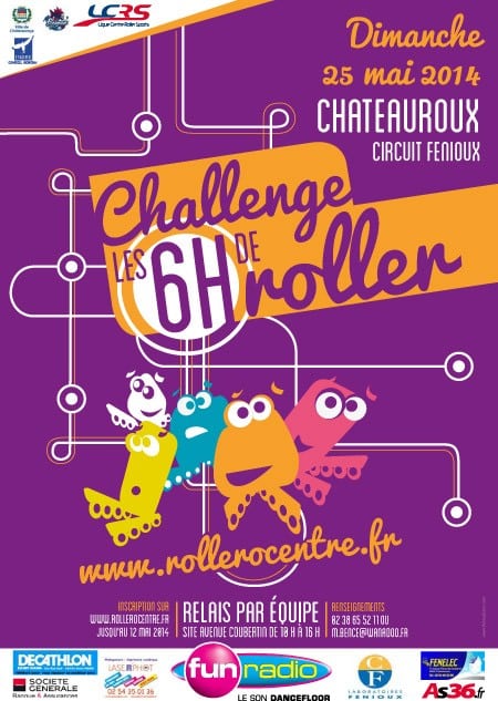 6 heures roller chateauroux 2014