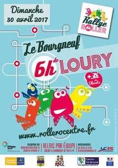 Résultat des 6 heures Roller du Loiret 2017 à Loury (45)