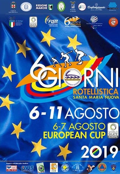 Les 6 Journées roller 2019 de Santa-Maria-Nuova (Italie)