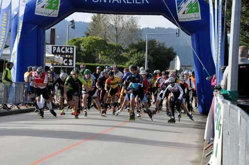 6 heures roller Pontarlier 2015