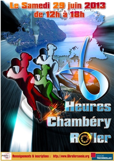 6 Heures roller de Savoie 2013 à Chambéry (73)