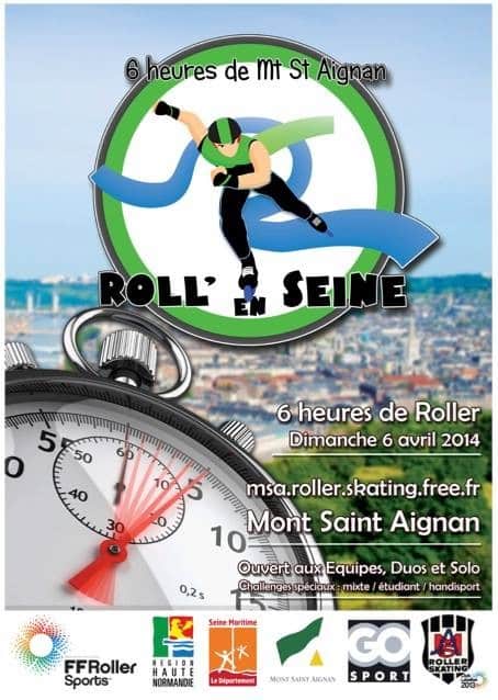 Roll&rsquo;en Seine : 6 Heures roller de Mont-Saint-Aignan (76)