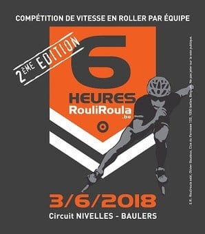 6 Heures Roller de Rouliroula 2018 (Belgique)
