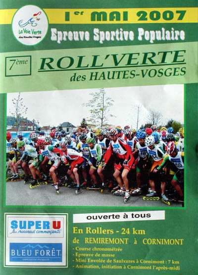 Résultats de la 7ème Roll&rsquo;Verte (88)
