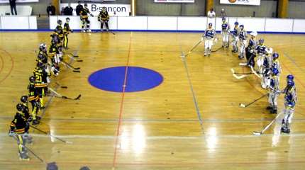Coupe de France roller hockey 2015 : victoire incroyable de Besançon (N2) face à Montchavin (N1)