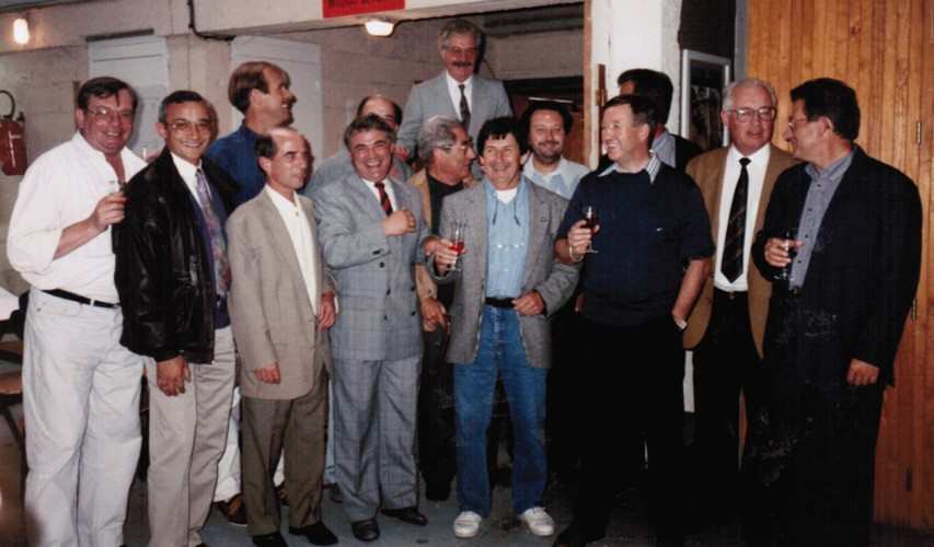 Fête des 90 ans du plus ancien licencié de France à Saint-Méen-le-Grand (35)