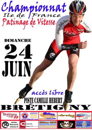 Championnats d&rsquo;Ile de France de roller course sur Piste 2007 à Brétigny-sur-Orge (91)