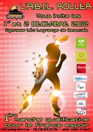 1ère manche qualificative pour le France Espoir Indoor PBM 2013 (Centre / Nord)