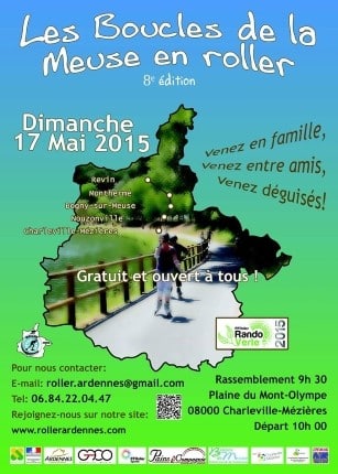 Rando Verte Roller 2015 : 8ème édition des Boucles de la Meuse (08)