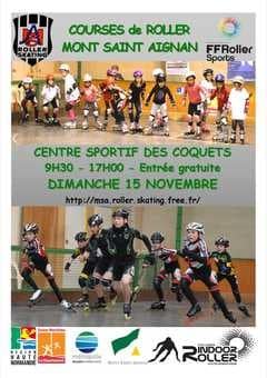 Challenge Indoor Normandie de roller course-1°étape à Mont Saint Aignan(76)