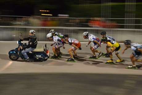 Keirin aux Jeux du Roller 2014