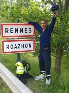 David Nguyen boucle son raid entre Paris et Rennes en 3 jours !