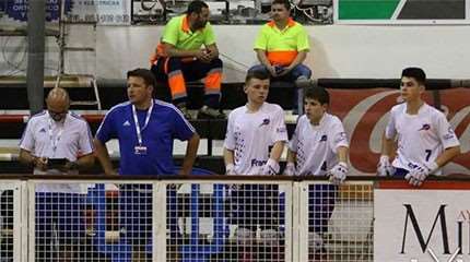 Championnat d&rsquo;Europe U17 de rink hockey 2016: Victoire sans appel de la France face à la Suisse 6-0