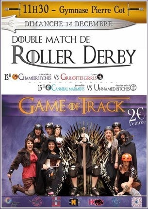 Game of track : Double match de roller derby