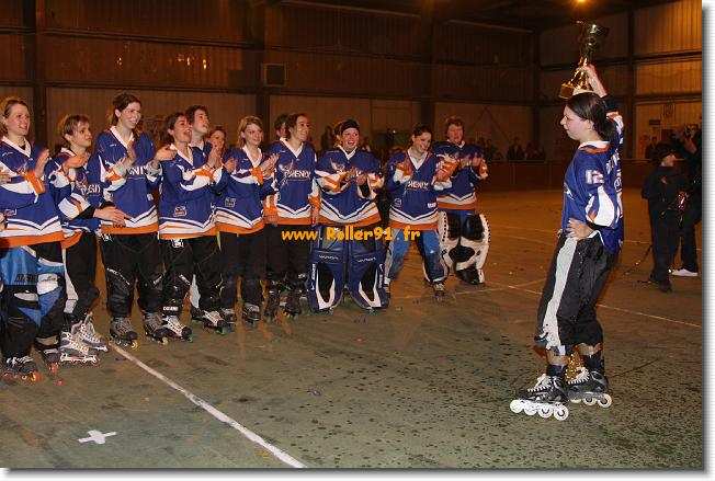 Les Rissoises championnes de France N1