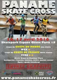 Résultats du Paname Skatecross 2016 à Paris (75)