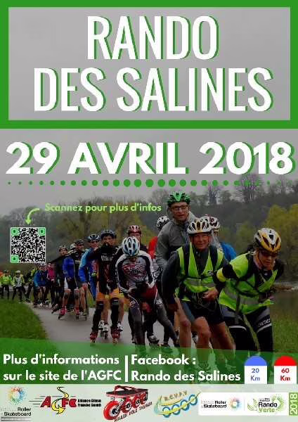 Les inscriptions pour la Rando Verte Roller des Salines 2018 sont ouvertes (25-39)