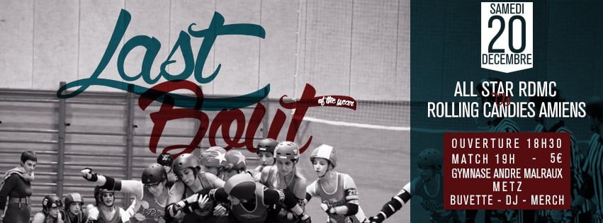 Match Roller Derby RDMC VS Rolling Candies Amiens