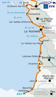 Carte Velodyssée
