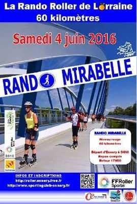 Report des inscriptions à la Rando Mirabelle (57)