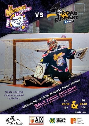 Match de Roller Hockey : Rascasses Provence VS Road Runners Lyon