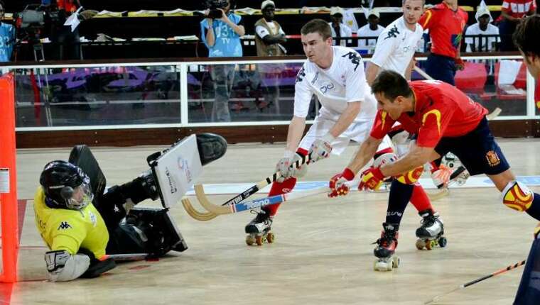 RinkHockey Mondial2013 France Espagne