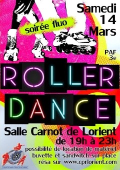 Soirée Roller Dance à Lorient (56)