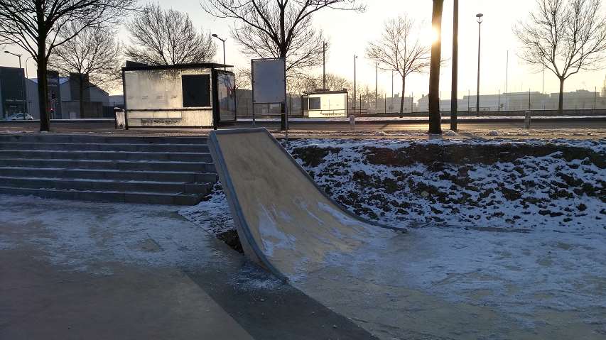 Skatepark de Nancy rives de Meurthe