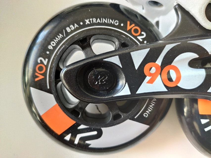 Test du roller randonnée K2 VO2 90 Pro
