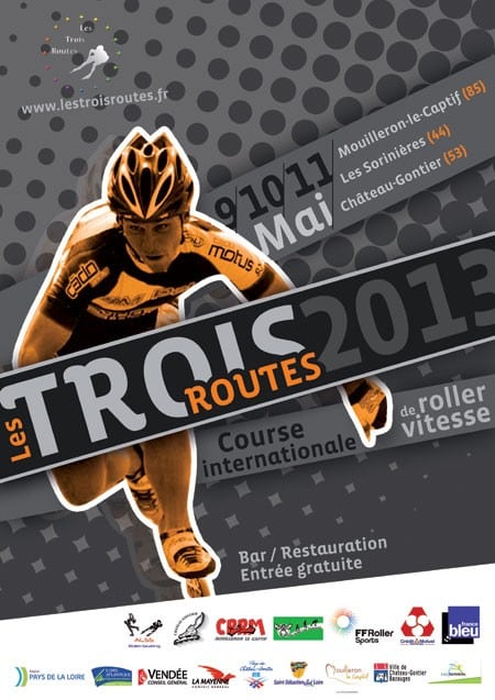 affiche 3 routes 2013