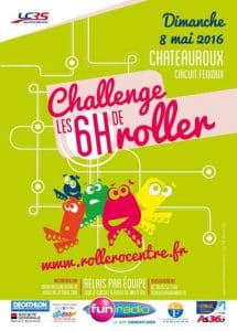 Challenge des 6 Heures Roller 2016 à Châteauroux (36) @ | Châteauroux | |