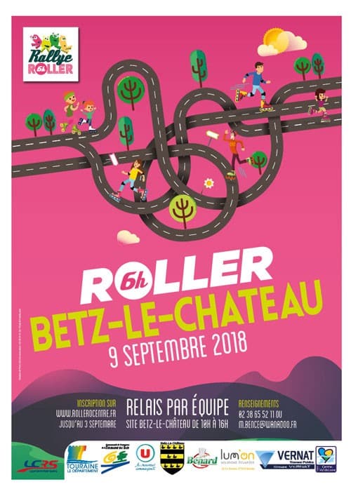 Rallye des 6 Heures Roller 2018 à Betz-le-Château (37)