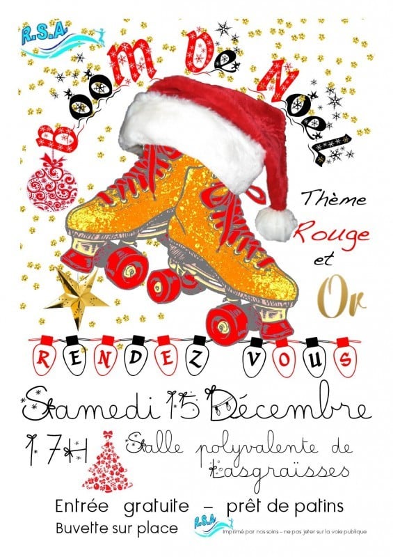 Boom de Noël 2018 du Club de Roller Skating de l’Albigeois (81)