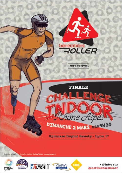 affiche challenge indoor rhone alpes lyon 2014