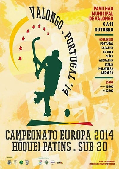 Championnat Europe U20 rink hockey 2014 (Portugal)