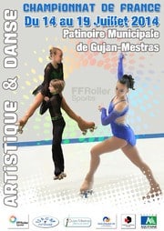 Championnat france de patinage artistique et de danse sur roulettes 2014