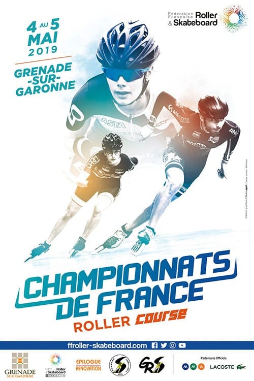 Championnat de France de roller course sur Route 2019 à Grenade-sur-Garonne (31)