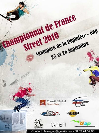 Championnat de France roller street 2010 à Gap (05)