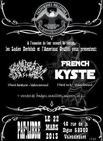 affiche concert derby valenciennes 2013