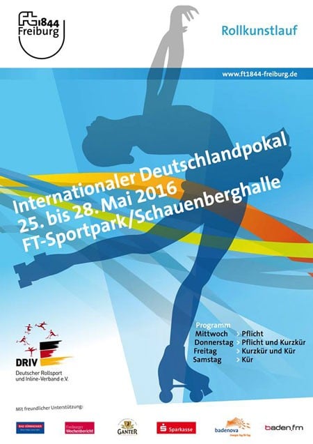 Coupe d&rsquo;Allemagne de Patinage Artistique 2016 à Fribourg