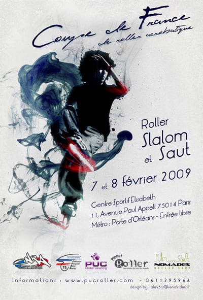 Coupe de France roller acrobatique 2009 à Paris (75)