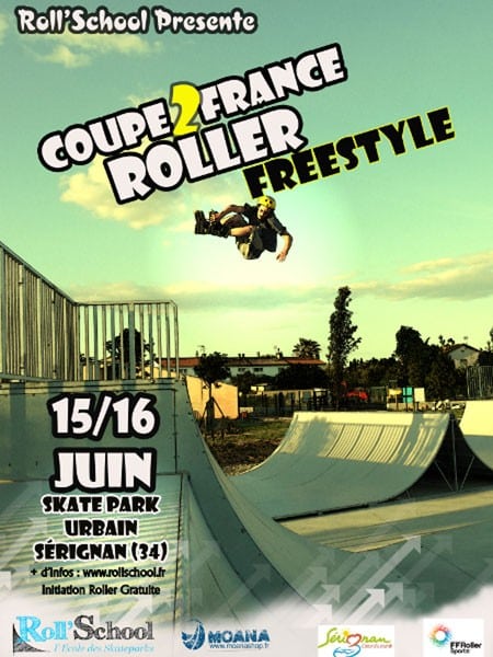 Coupe de France roller freestyle à Sérignan (34)