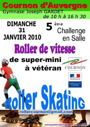 Challenge de roller de vitesse 2010 à Cournon-d&rsquo;Auvergne (63)
