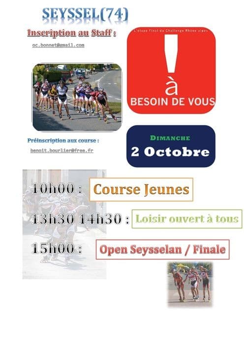 Ultime étape du Challenge Rhône-Alpes à Seyssel (73)