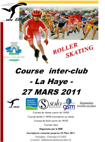 Course inter-club 2011 &#8211; piste de la Haye (37)